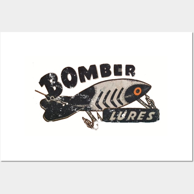 Bomber Lures Wall Art by retrorockit